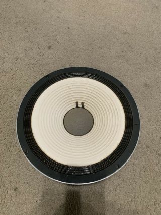 1 Vintage Jbl 123a - 1 12” Woofer Alnico.  Texted Working/all,