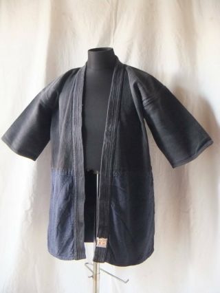 Vintage Indigo Kendo Jacket Uniform L Size Japanese Martial Arts Japan Blue F/s