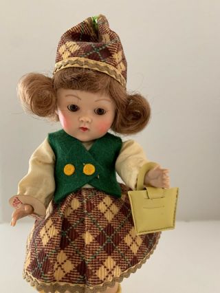 Vintage Vogue Strung Ginny Girl Doll Brother/sister Series Of 1952 Near
