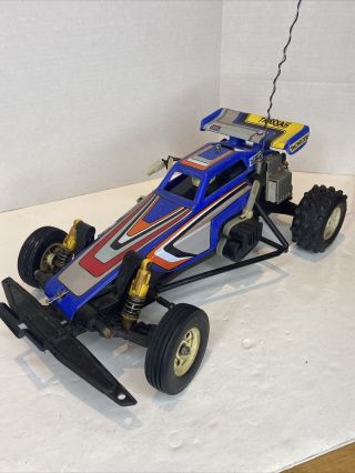 Vintage Traxxas The Cat Buggy Rc Car 1/10 R/c High Performance Off Road Racer