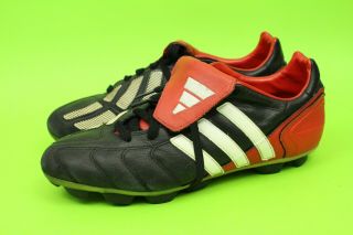 Vintage 2002 Adidas Predator Mania Trx Hard Ground Football Boots Uk 10 Us 10.  5