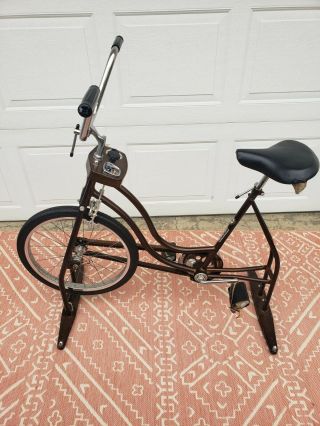 Vintage Schwinn Exerciser Stationary Bike Exercise Bicycle Vgcondition