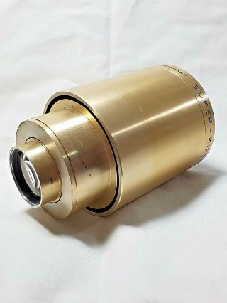 Isco Optic Vintage 65mm Kiptar 35mm Cinema Projection Lens