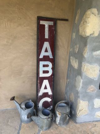 Vintage 1940sfrench “tabac” Store Sign