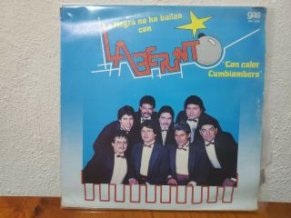 La Negra No Ha Bailao Con Grupo Laberinto Lp Vinyl Record Gas Ing 1672