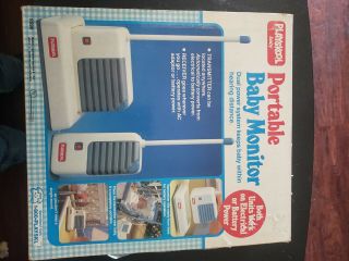 Vintage Playskool 1990 Portable Baby Monitor 5590 Receiver Make A Offer