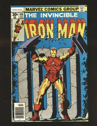 Iron Man 100 - Jim Starlin Cover Nm - Cond.