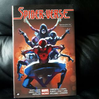 Marvel Spider - Verse Graphic Novel Hardback Oversized Edition - Rare Edition