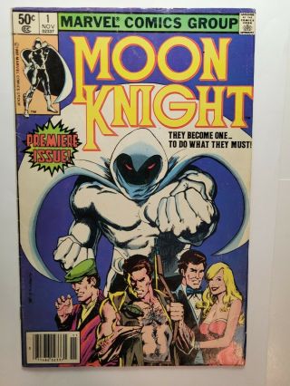 Moon Knight 1 (1980 Marvel) Doug Moench Story Walter Simonson Artist Moon God