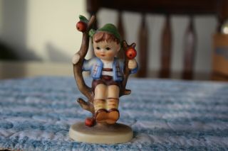 Goebel Hummel Boy In Apple Tree,  W.  Germany,  142 3/0