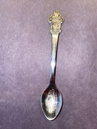 Vintage Rolex Souvenir Spoon Lucerne Bucherer Of Switerzerland