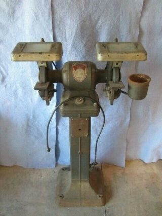 Vintage Delta ½ Hp 6” Pedestal Grinder