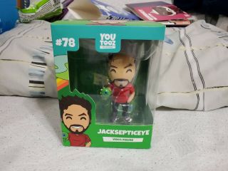 Jacksepticeye 78 Youtooz Collectable Vinyl Figure (rare) Code Unscratched