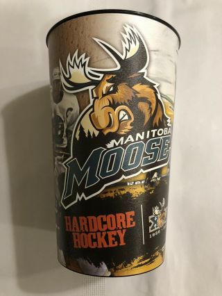 Manitoba Moose15th Anniversary Collectible Plastic Cup 2011 26 Oz.  Bpa