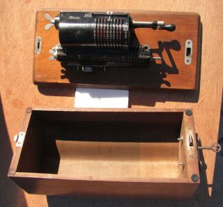 BRUNSVIGA - MIDGET mechanical pinwheel calculator vintage antique 2