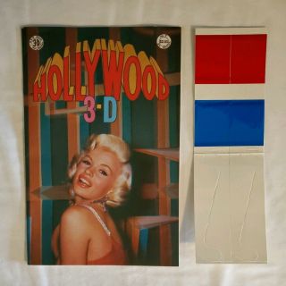 Vintage 1987 Hollywood 3 - D 7 Comic Book Jayne Mansfield The 3 - D Zone Production
