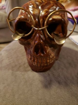 Vintage Skull Ashtray