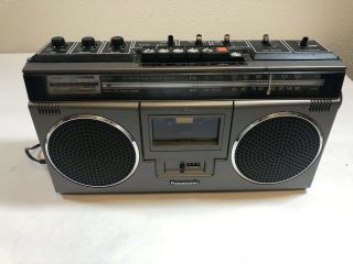 Panasonic Rx - 5040 Am - Fm Vintage Cassette Boombox.