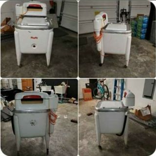 Vintage Antique Maytag wringer washer washing machine. 2
