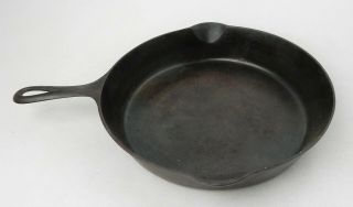 Vintage Griswold Cast Iron Skillet Pan No.  9 Erie Pa,  710 A - U.  S.  A.  Big Block