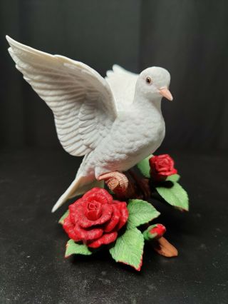1993 Lenox Limited Edition Christmas Dove Bird Sculpture Figurine Figure