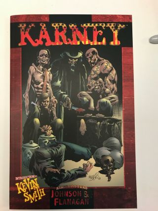 Idw Karney Trade Paperback : Cond.  : Intro By Kevin Smith