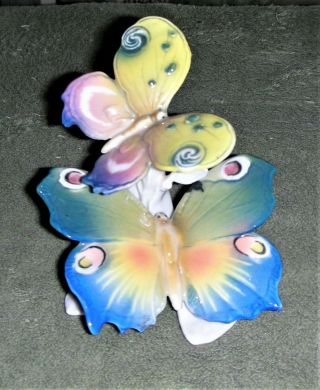 Karl Ens Volkstedt Porcelain Butterfly Figurine 1919 - 1945