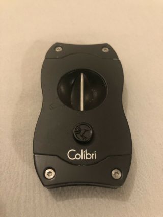 Colibri V Cutter With Torch Lighter And Travel Humidor