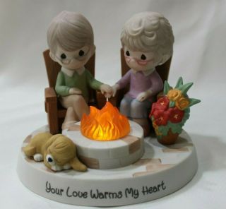 Precious Moments Your Love Warms My Heart Collectible,  Limited Edition,  No Box