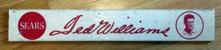 Vintage Ted Williams Sears Croquet Set Front Plate