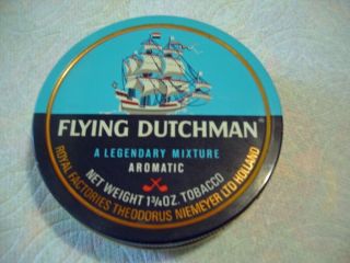 Vintage Flying Dutchman Tobacco Tin At Disneyland Smoke Shop