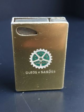 Antique Cigarette Lighter Esprit Advertising Cuf Made In Western Germany