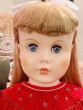 Vintage Patti Playpal Type/clone 35 " Companion Doll Sleep Eyes What A Beauty