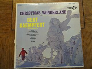 Bert Kaempfert & His Orchestra – Christmas Wonderland - 1963 Vinyl Lp Vg,  /vg