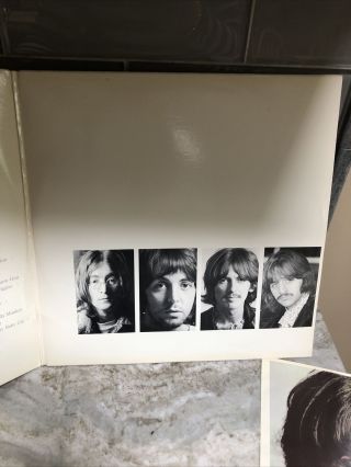 The Beatles,  White Album LP,  Apple,  SWBO 101,  1968 Gatefold 2rec,  Pictures Poster 3