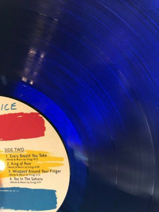 The Police - Synchronicity Purple Vinyl (sp - 3735)