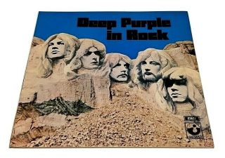 Deep Purple " Deep Purple In Rock " 1974 Uk Press,  Vinyl Lp
