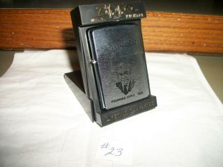 " Unfired " - 1995 Vintage Zippo Lighter George Blaisdell Founder 1932