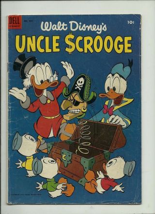 Four Color 495 Uncle Scrooge (3) 1953 Dell Comics Golden Age Barks
