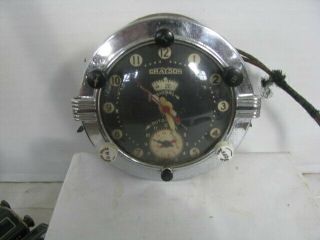 Grayson Warren Telechron Industrial Electric Clock/timer M216 Steampunk