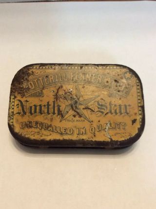 Early North Star Fine Cut Tobacco Collectible Tin