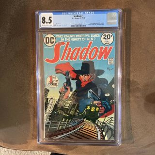 The Shadow 1 (1973) Cgc 8.  5 [1st Dc Appearance]