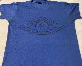 Vintage 80s Air Jordan Wing Logo T - Shirt