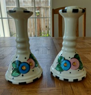 Rare Mary Engelbreit Taper Candle Holders