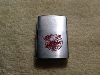 1980 Vintage Zippo Lighter P.  A.  P.  Loyal Order Of The Moose