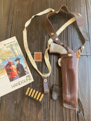 Vintage Smith & Wesson Leather Shoulder Holster For S&W 28 29 50 57 6 