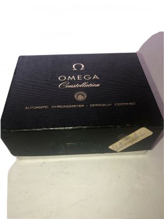 Vintage Omega Constellation Display Box Only For Watch