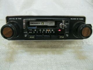 Kp - 8005 Pioneer Supertuner Am/fm Cassette Radio Knob (shaft Style) Vintage