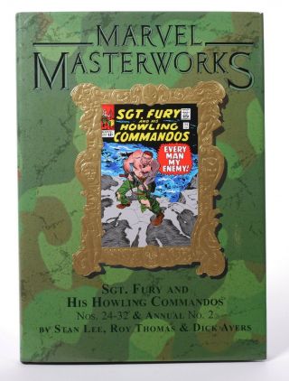 Marvel Masterworks Sgt Fury Howling Commandos Vol.  3 143 Hc Variant