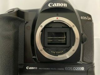 Canon Eos D2000 Vintage Digital Camera - Same As Kodak Dcs 520 - Parts Or To Fix